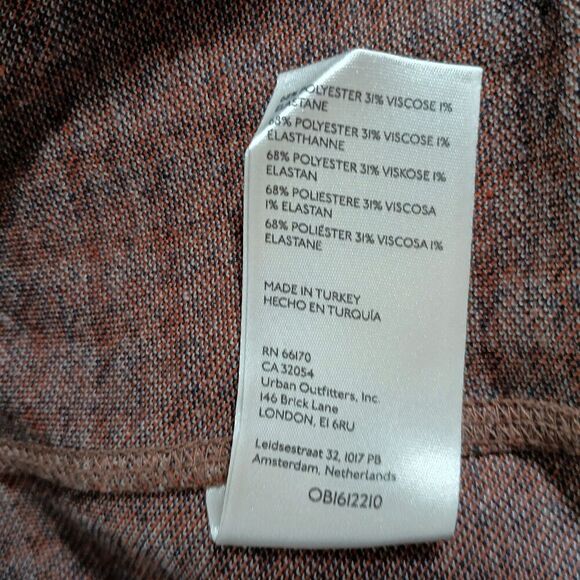 Anthropologie Maeve  Margot Kick Flare Cropped Pants Pull on Women's Small - Picture 6 of 6